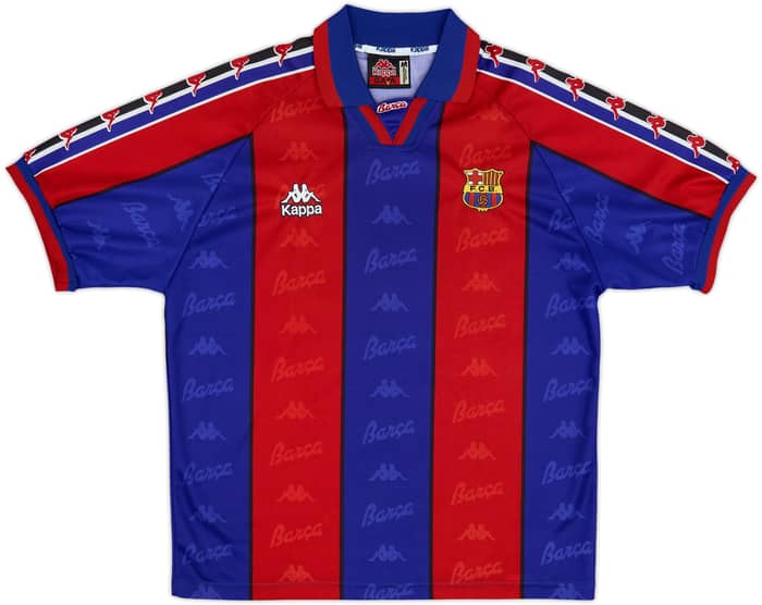 1995-97 Barcelona Home Shirt - 8/10 - (M)