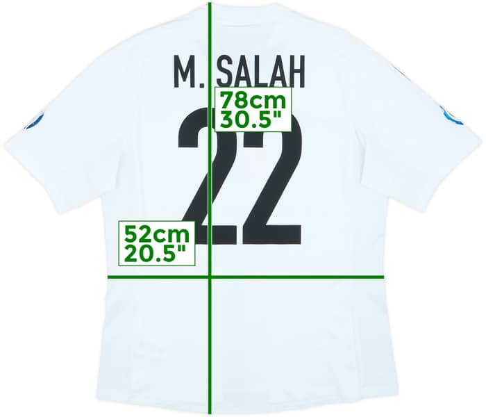 2012-13 FC Basel Away Shirt M.Salah #22 - 6/10 - (L)
