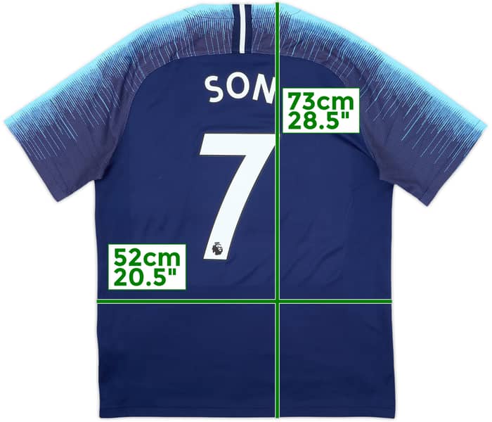 2018-19 Tottenham Away Shirt Son #7 - 7/10 - (L)