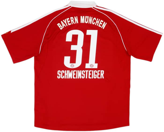 2006-07 Bayern Munich Home Shirt Schweinsteiger #31 - 10/10 - (XL)
