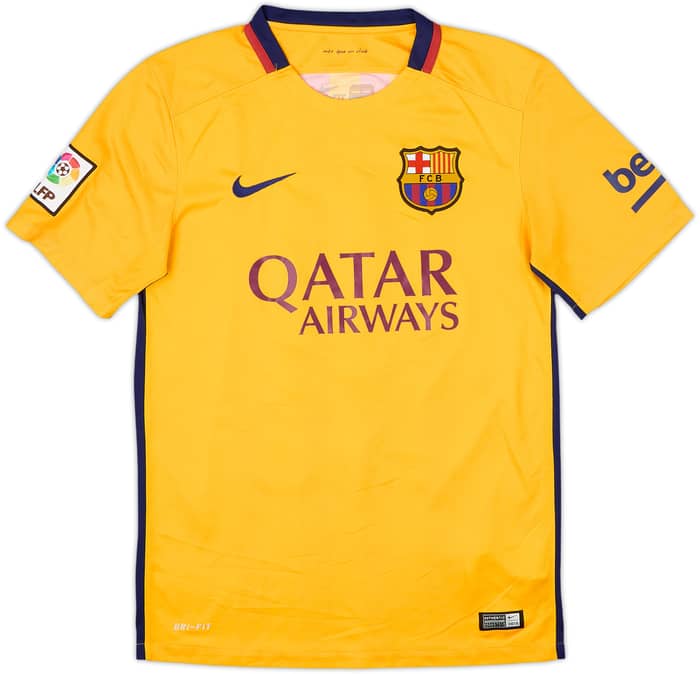 2015-16 Barcelona Away Shirt Neymar Jr #11 - 6/10 - (S)
