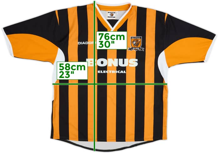 2005-06 Hull City Home Shirt - 6/10 - (XL)