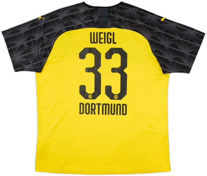 2019-20 Borussia Dortmund CL Shirt Weigl #33 - 6/10 - (XXL)