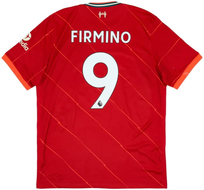 2021-22 Liverpool Home Shirt Firmino #9 - 6/10 - (L)