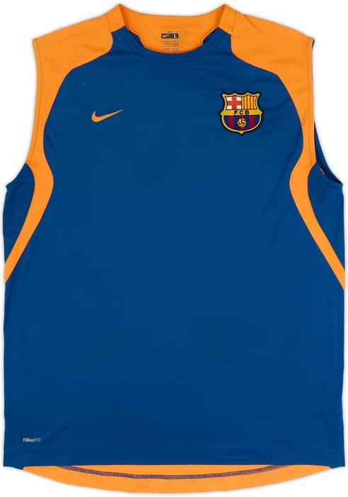 2007-08 Barcelona Nike Training Vest - 6/10 - (L)
