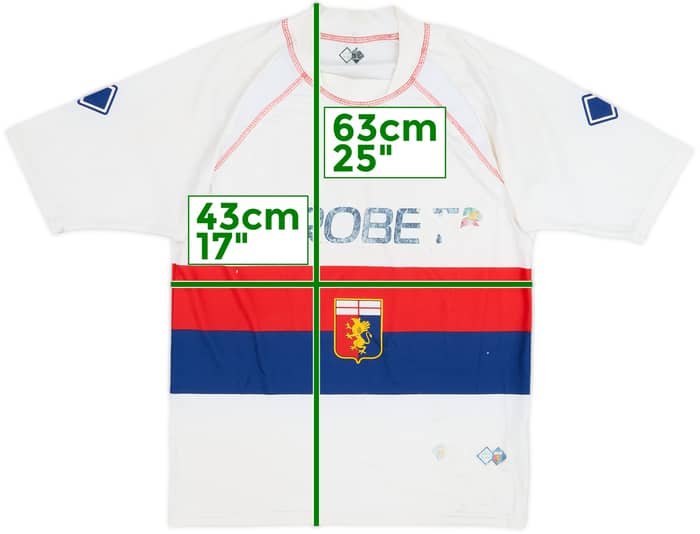 2007-08 Genoa Away Shirt - 4/10 - (S)