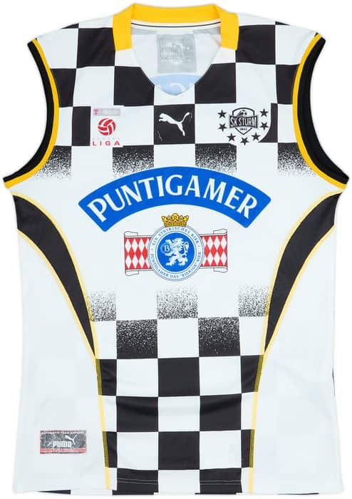 2002-04 Sturm Graz Home Vest - 6/10 - (M)