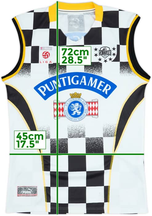 2002-04 Sturm Graz Home Vest - 6/10 - (M)