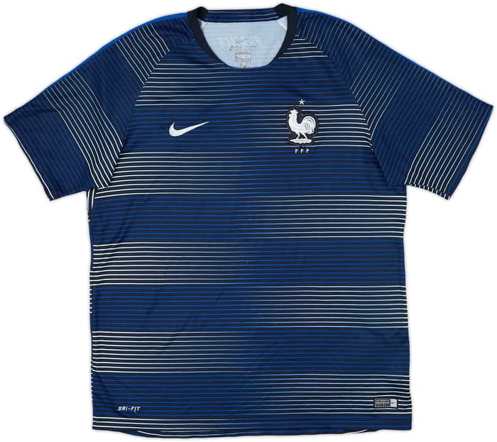 2016-18 France Nike Training Shirt - 6/10 - (XL)