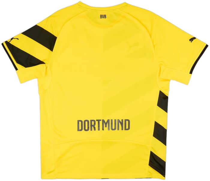 2014-15 Borussia Dortmund Home Shirt - 4/10 - (L)