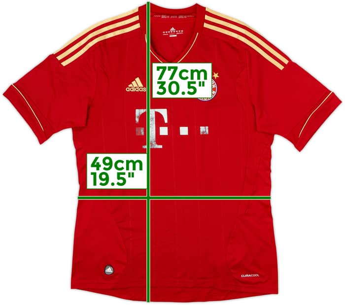 2011-13 Bayern Munich Home Shirt - 4/10 - (M)