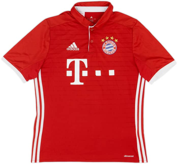 2016-17 Bayern Munich Home Shirt Thiago #6 - 4/10 - (XL.Boys)
