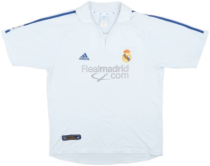 2001 Real Madrid Home Shirt - 4/10 - (L)