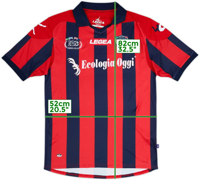 2013-14 Cosenza Home Shirt - 8/10 - (L)
