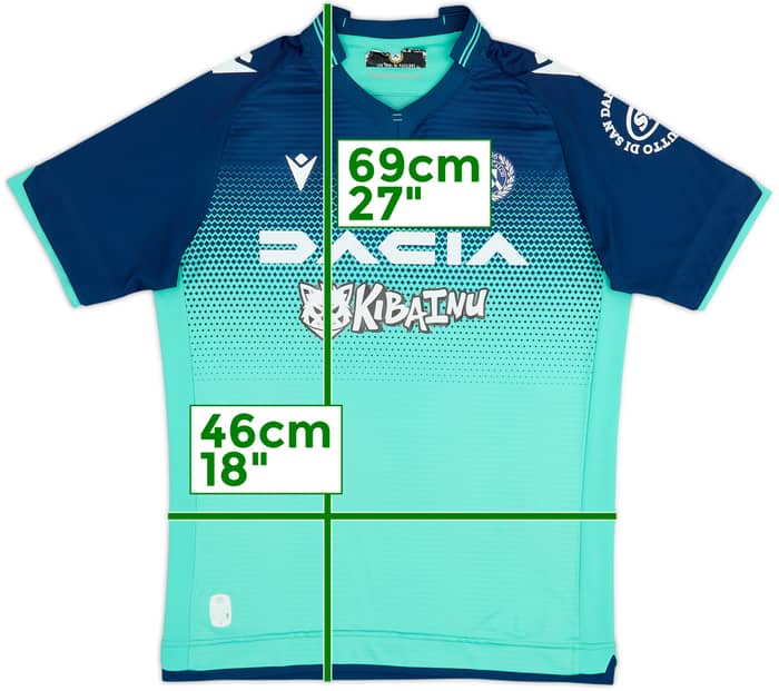 2021-22 Udinese Away Shirt - 8/10 - (XL.Boys)