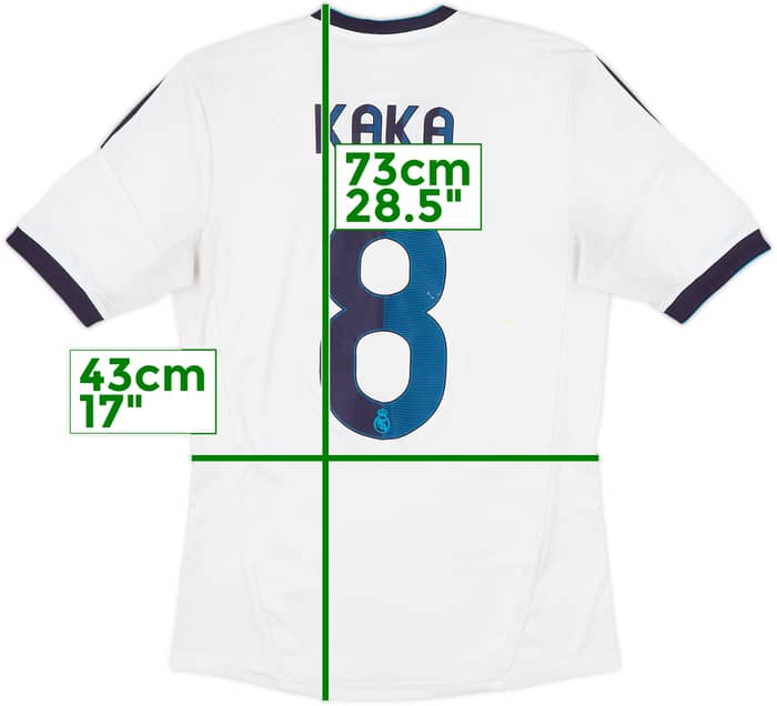 Camiseta de local del Real Madrid 2012-13 Kaka #8 - 5/10 - (S)
