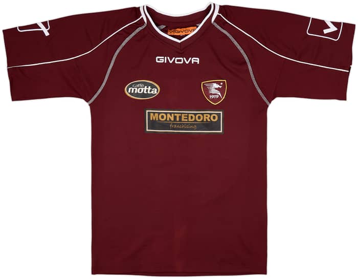 2012-13 Salernitana Youth Match Issue Home Shirt #10