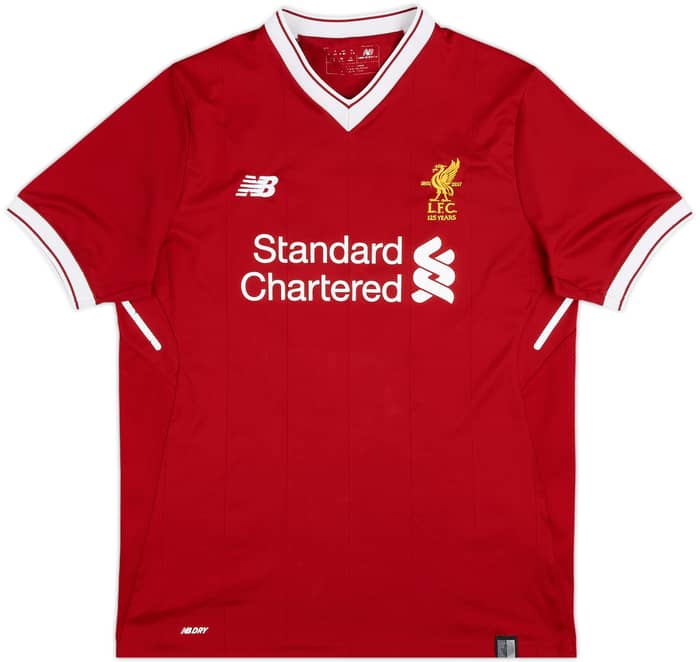 2017-18 Liverpool 125 Years Home Shirt M.Salah #11 - 6/10 - (XL.Boys)