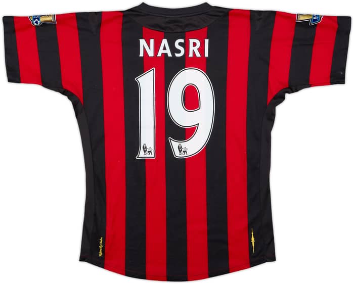 Camiseta de visitante del Manchester City 2011-12 Nasri #19 - 7/10 - (S)