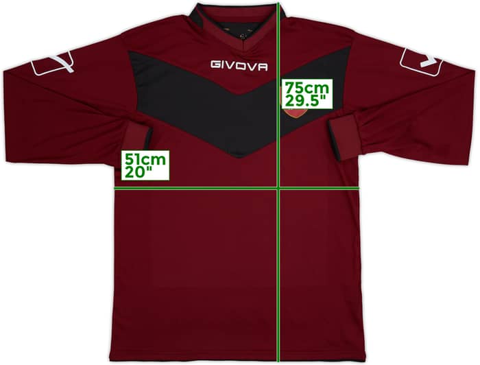 2015-16 Salernitana Givova Training L/S Shirt - 5/10 - (L)