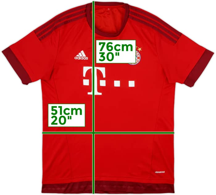 2015-16 Bayern Munich Home Shirt - 5/10 - (L)