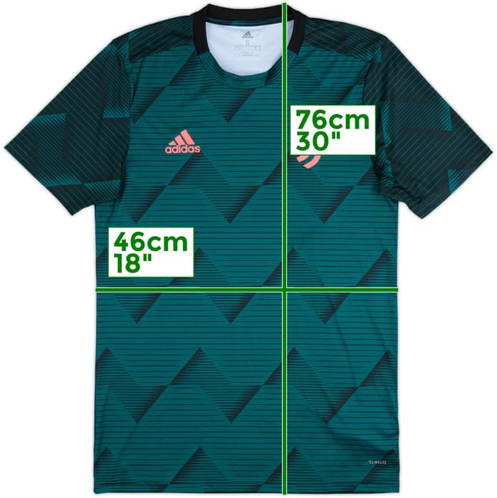 2019-20 Juventus adidas Entrenamiento Camiseta - 9/10 - (S)