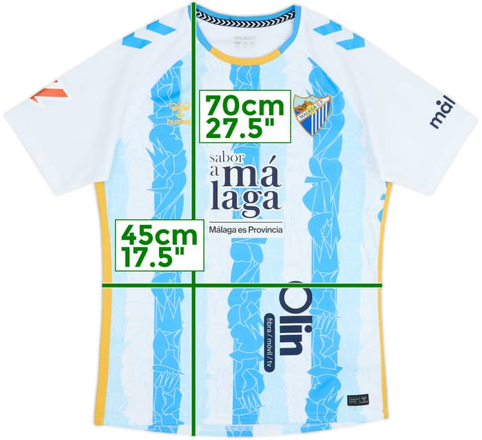 Camiseta de local del Malaga 2024-25 - 8/10 - (L)