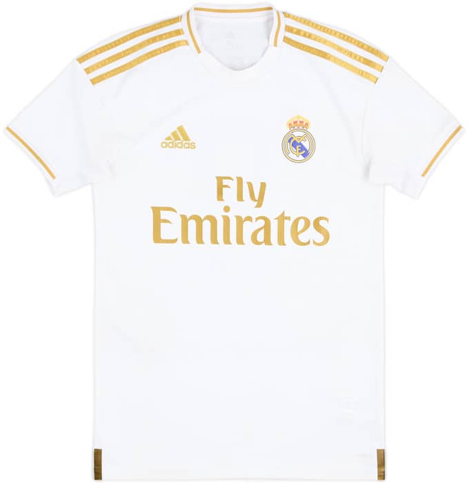 2019-20 Real Madrid Home Shirt Benzema #9 - 6/10 - (XS)