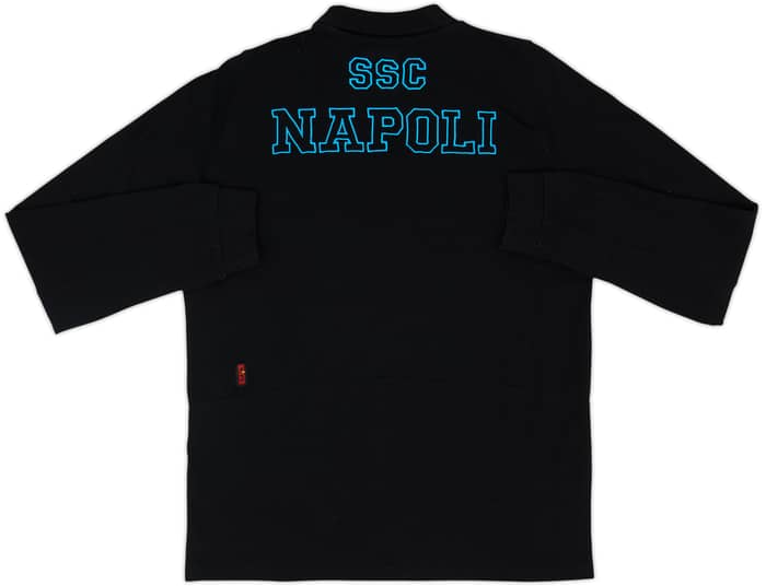 Camiseta Polo de manga larga Kappa del Napoli 2015-16 - 7/10 - (L)