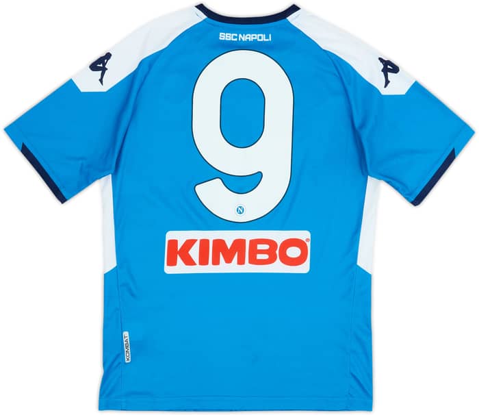 Camiseta básica de local del Napoli 2019-20 #9 - 7/10 - (Niños M.)