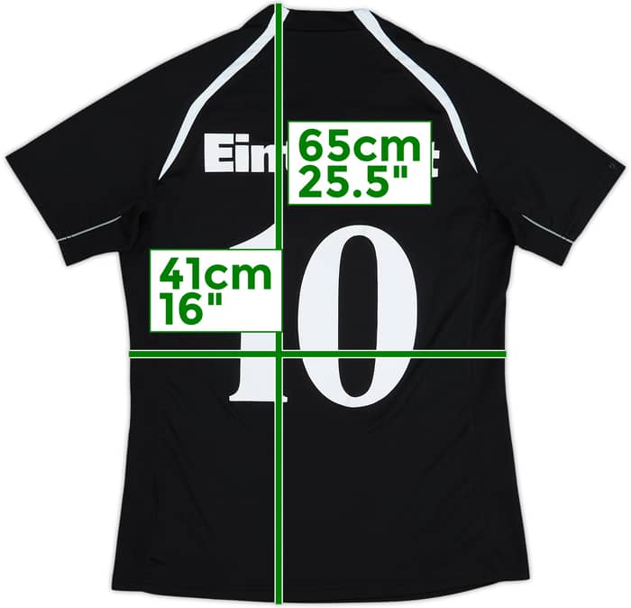 Camiseta Jako de entrenamiento del Eintracht Frankfurt 2008-09 #10 - 8/10 - (Niños L)