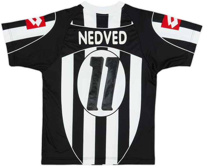 2002-03 Juventus Basic Home Shirt Nedved #11 - 6/10 - (L)