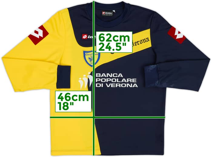 2005-06 Chievo Verona Lotto Training L/S Shirt - 5/10 - (M)