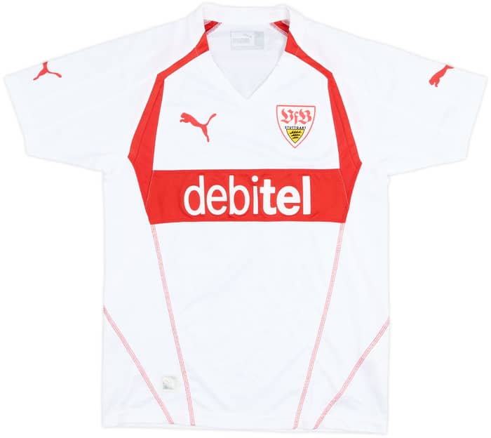 2004-05 Stuttgart Home Shirt Kuranyi #22 - 7/10 - (M.Boys)