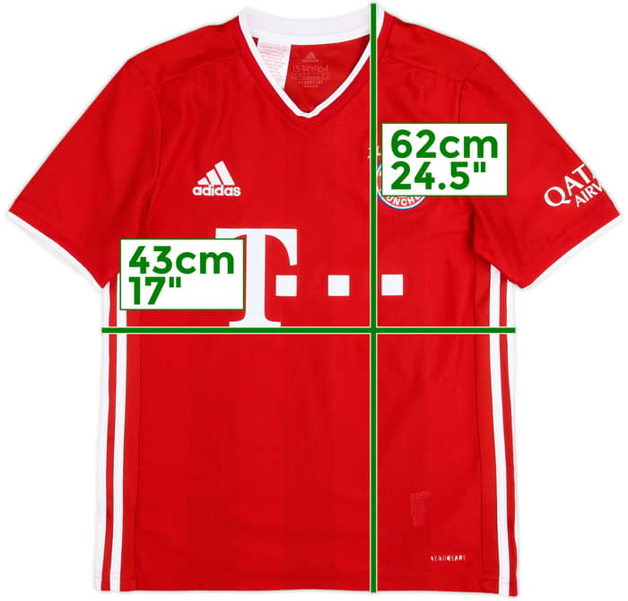 2020-21 Bayern Munich Home Shirt - 5/10 - (L.Boys)