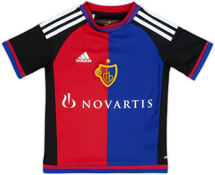 Camiseta de local del FC Basel 2015-16 - 8/10 - (5-6 Años)