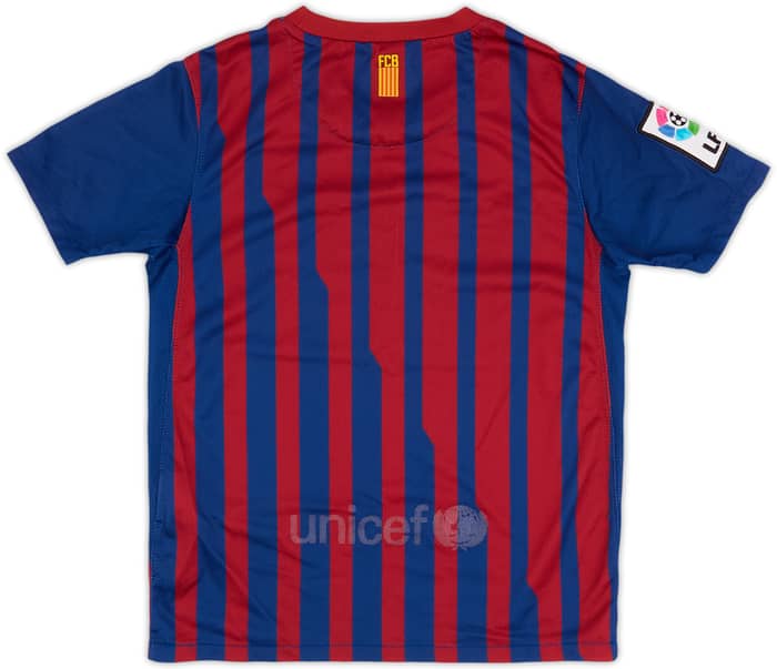 2011-12 Barcelona Home Shirt - 4/10 - (S.Boys)