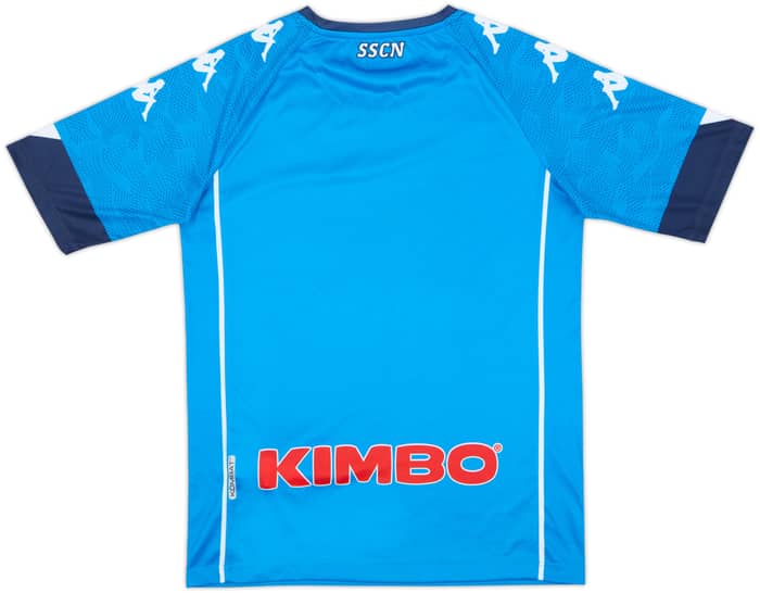 2020-21 Napoli Home Shirt - 8/10 - (L.Boys)
