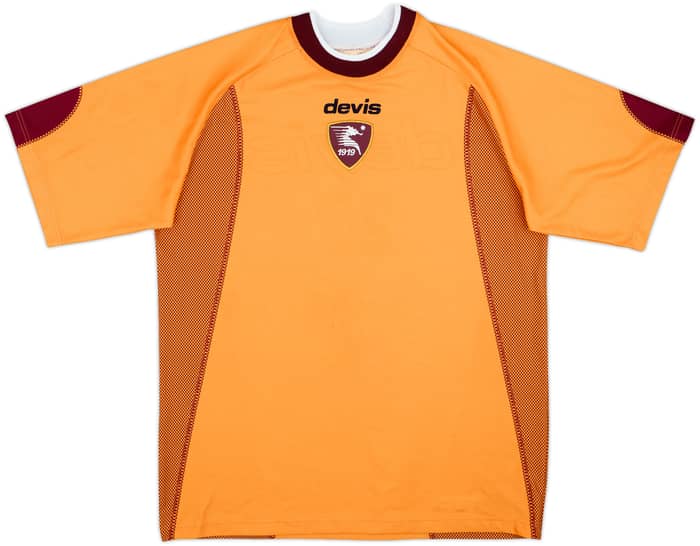 2003-04 Salernitana Devis Player Issue Training Shirt #27 - 8/10 - (XL)