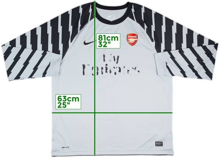 2010-11 Arsenal GK Shirt - 4/10 - (XXL)