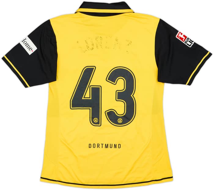 2007-08 Borussia Dortmund Player Issue Home Shirt #43 - 4/10 - (L)
