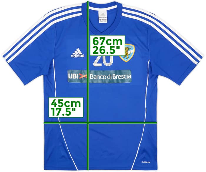 2013-14 Brescia adidas Training Shirt #20 - 9/10 - (S)
