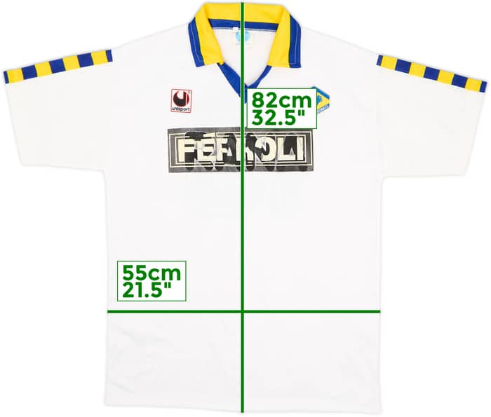 1992-95 Verona Away Shirt #19 - 5/10 - (XL)