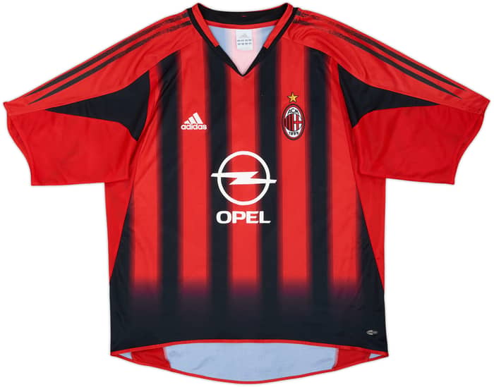 2004-05 AC Milan Home Shirt - 4/10 - (L)