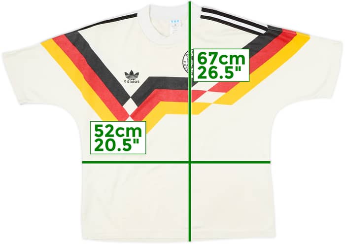 Camiseta de local de West Germany 1988-91 - 5/10 - (M)