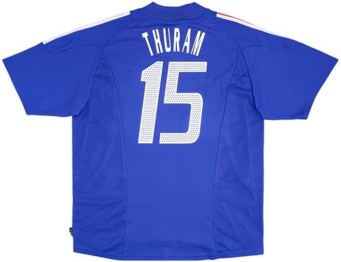 2002-04 France Home Shirt Thuram #15 - 6/10 - (XL)