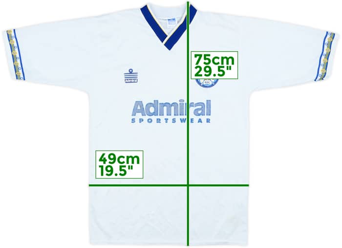 1992-93 Leeds United Home Shirt - 6/10 - (M)