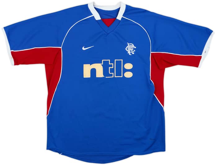 2001-02 Rangers Home Shirt Ferguson #6 - 5/10 - (M)