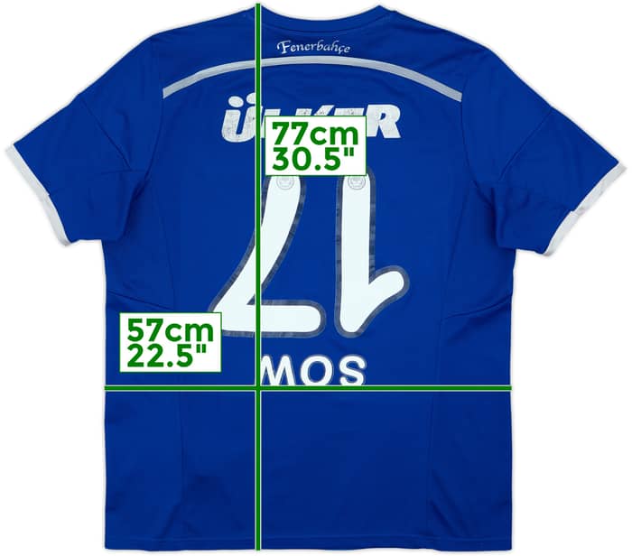 2014-15 Fenerbahce Third Shirt Sow #17 - 5/10 - (XL)