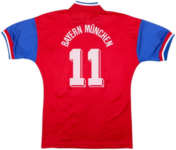 1993-95 Bayern Munich Home Shirt #11 - 8/10 - (S)